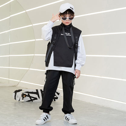 Hip Hop Costume Boys And Girls Fashion Trendy Children's Clothing